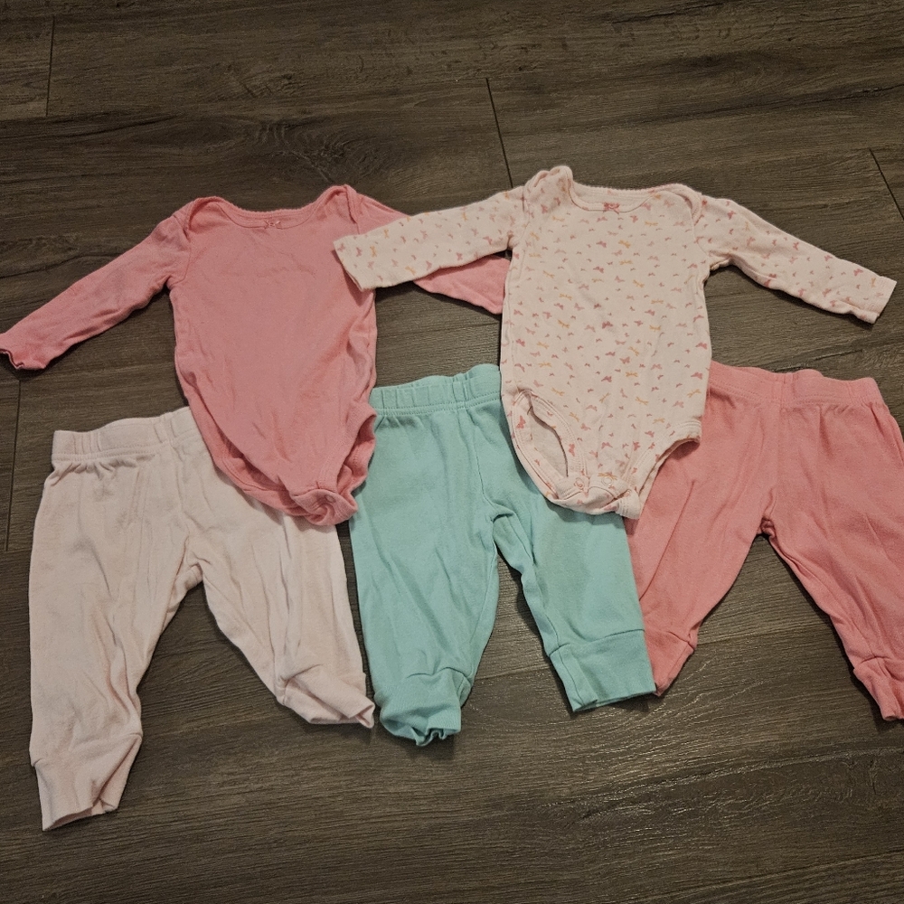5 Pack! Carters Bundle, 3-6 Months